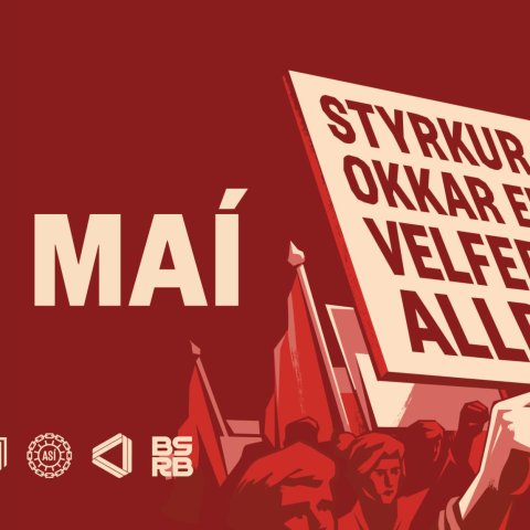 1. maí um land allt