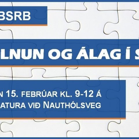 Málþingið fer fram föstudaginn 15. febrúar.