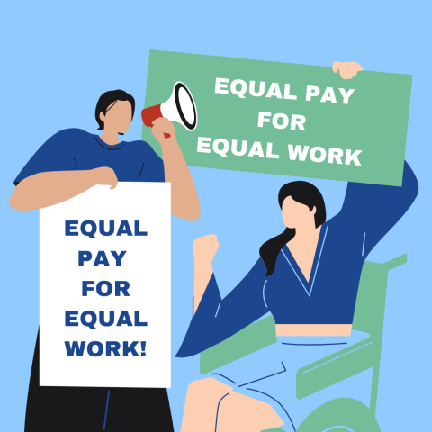 Equal pay for equal work!