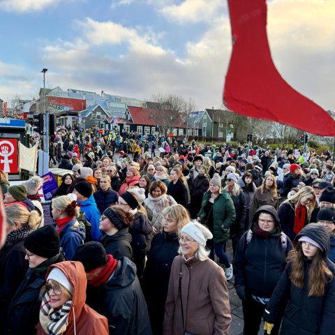 Frá stöðinni um Rauðsokkahreyfinguna í sögugöngunni