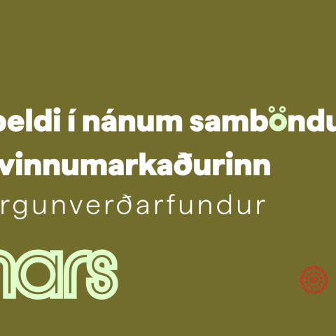 Morgunverðarfundur um ofbeldi í nánum samböndum og vinnumarkaðinn