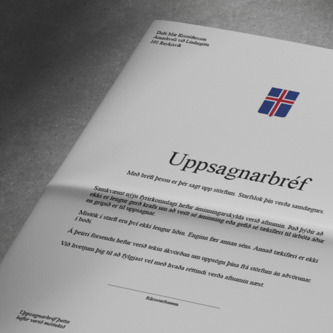 Ríkisstarfsmenn segja Daða Má Kristóferssyni upp störfum - án aðvörunnar