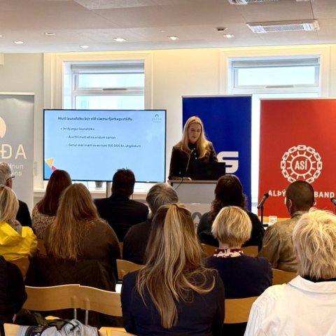 BEINT STREYMI: Varða kynnir niðurstöður um stöðu starfsfólks í leik- og grunnskólum