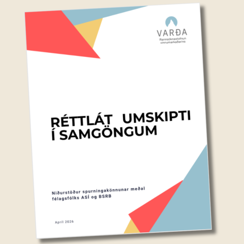 Ný skýrsla Vörðu um réttlát umskipti í samgöngum