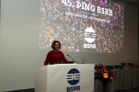 Elín Björg Jónsdóttir, formaður BSRB.