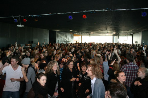 Femínísk flóðbylgja í Hörpu