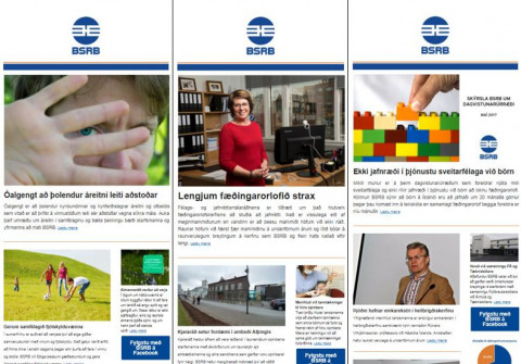 Rafrænt fréttabréf BSRB kemur út mánaðarlega með helstu fréttum úr starfsemi bandalagsins.