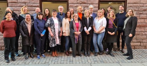 Hópmynd frá fundinum í Stokkhólmi