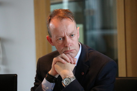 Stefán Pétursson var kjörinn formaður LSS árið 2016.