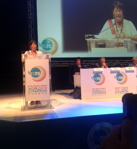 Rosa Pavanelli um alþjóðlegan baráttudag kvenna