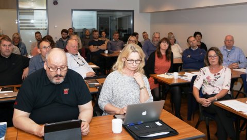 Fjallað var um sameiginleg hagsmunamál aðildarfélaga BSRB á samningseiningafundi í dag.