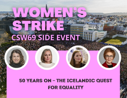 BEINT STREYMI: Áfangar í baráttunni fyrir jafnrétti - Sameiginlegur viðburður íslenskra stjórnvalda …