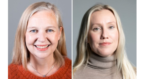 Sigríður Ingibjörg Ingadóttir hagfræðingur BSRB og Steinunn Bragadóttir, hagfræðingar hjá ASÍ