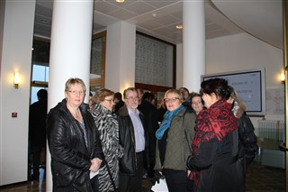 Starfsfólk Fiskistofu fjölmennti til ráðherra