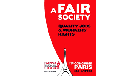 Þing Evrópusambands verkalýðsfélaga sett