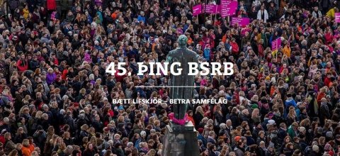 Öll gögn fyrir þingfulltrúa verða aðgengileg á þingvefnum.