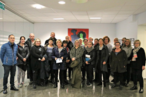 Trúnaðarmenn frá STH og STAMOS í heimsókn