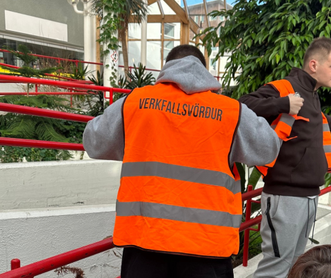 Verkfallsvörður á Seltjarnarnesi